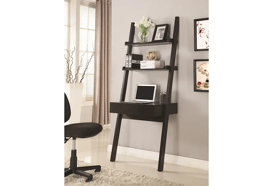  - Ladder Desk by Coaster at Corner Furniture