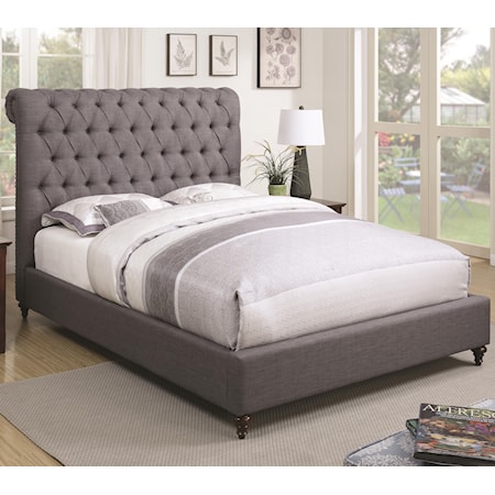 Queen Upholstered Bed