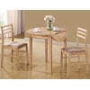 Coaster Dinettes 3 Piece Table & Chair Set