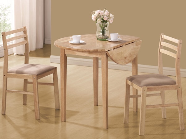 3 Piece Table & Chair Set