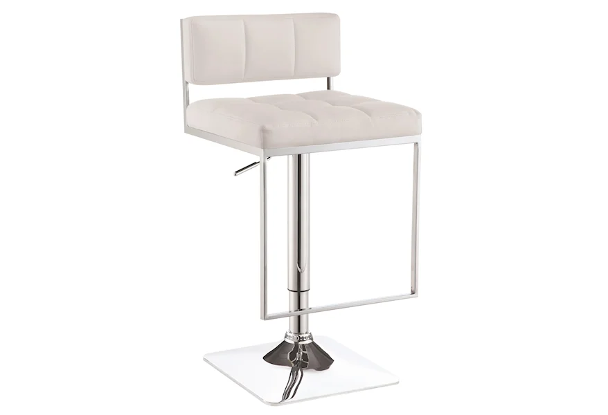 Dining Chairs and Bar Stools Adjustable Bar Stool by Coaster at Suburban Furniture