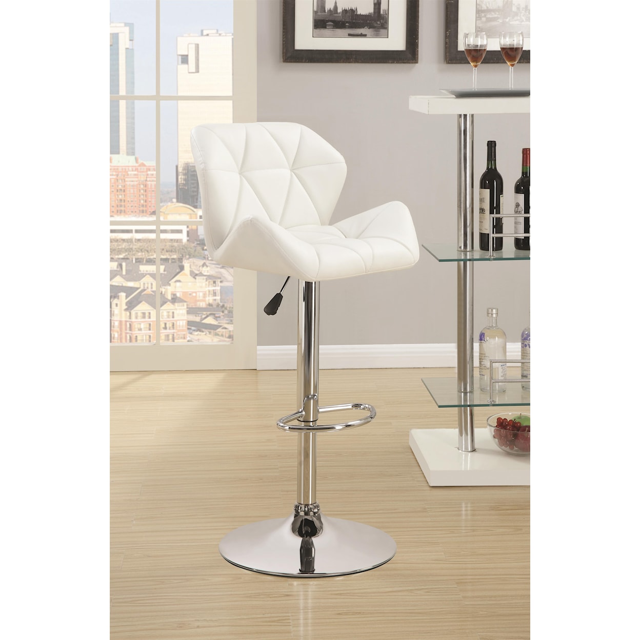 Coaster Dining Chairs and Bar Stools Adjustable Stool