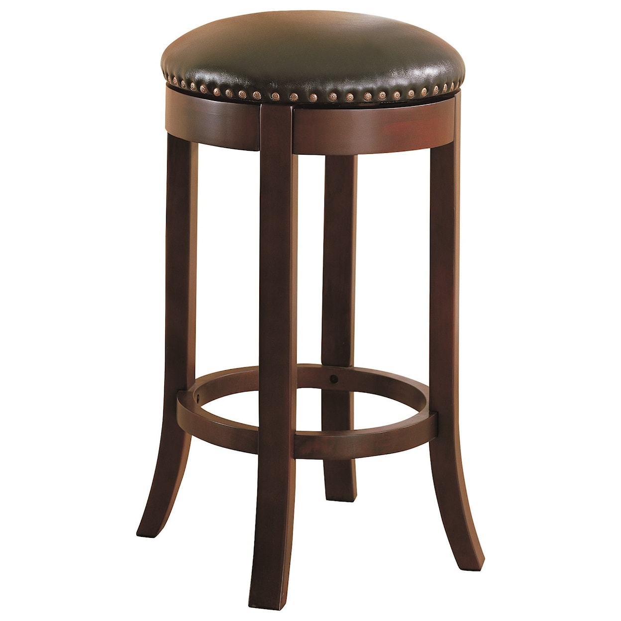 Coaster Dining Chairs and Bar Stools 29" Swivel Bar Stool with Upholstered Seat