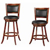 Michael Alan CSR Select Dining Chairs and Bar Stools 24" Swivel Bar Stool with Upholstered Seat