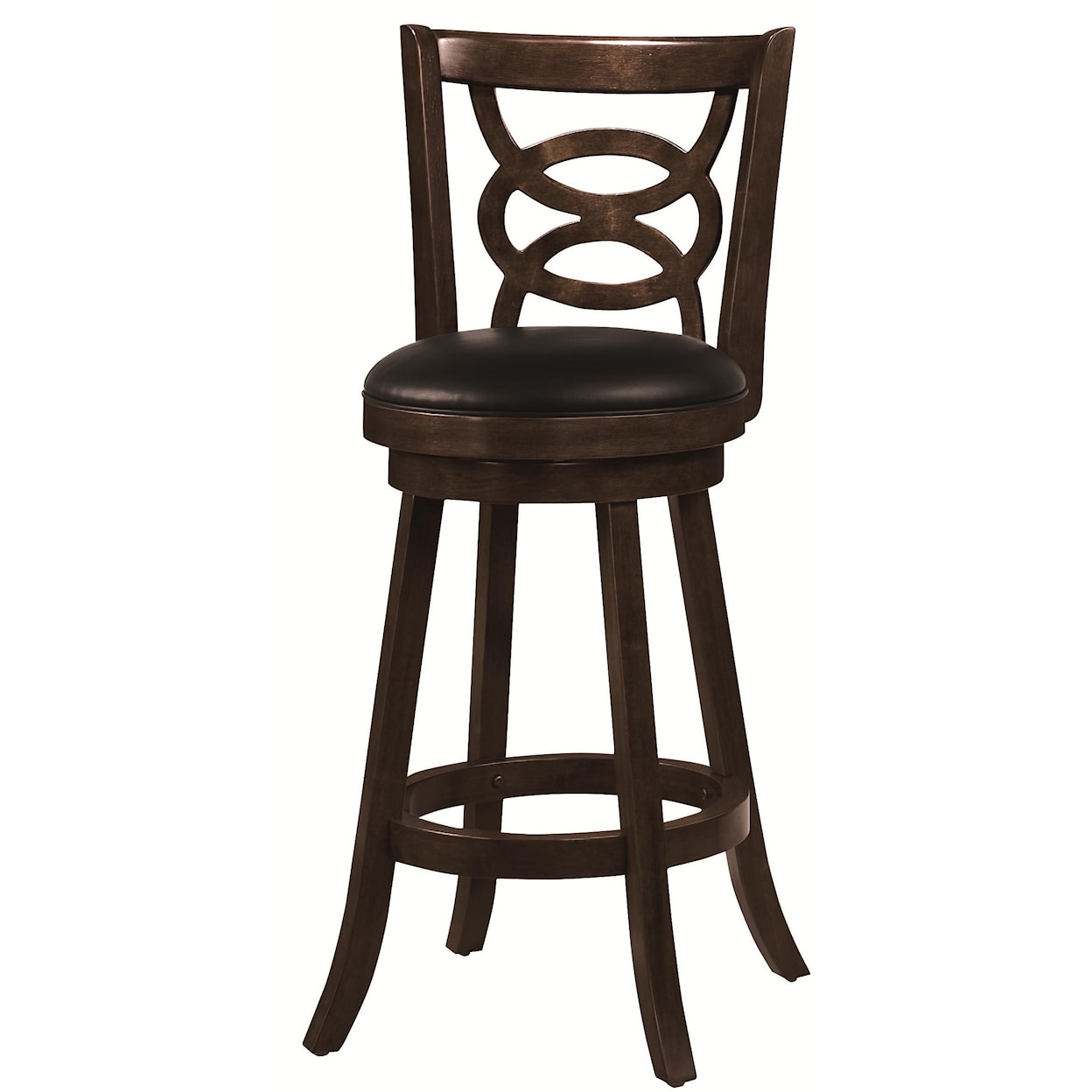 Coaster Dining Chairs and Bar Stools 29" Swivel Bar Stool with Upholstered Seat