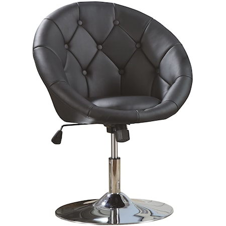 Swivel Chair (Black)