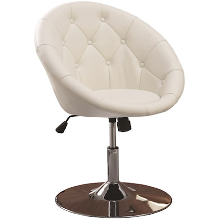 Swivel Chair (White)