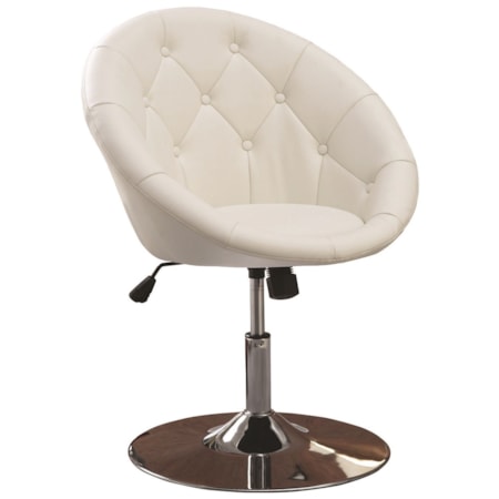 Swivel Chair (White)