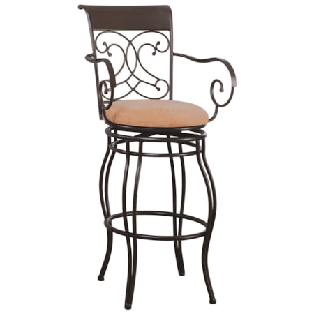 29" Metal Bar Stool