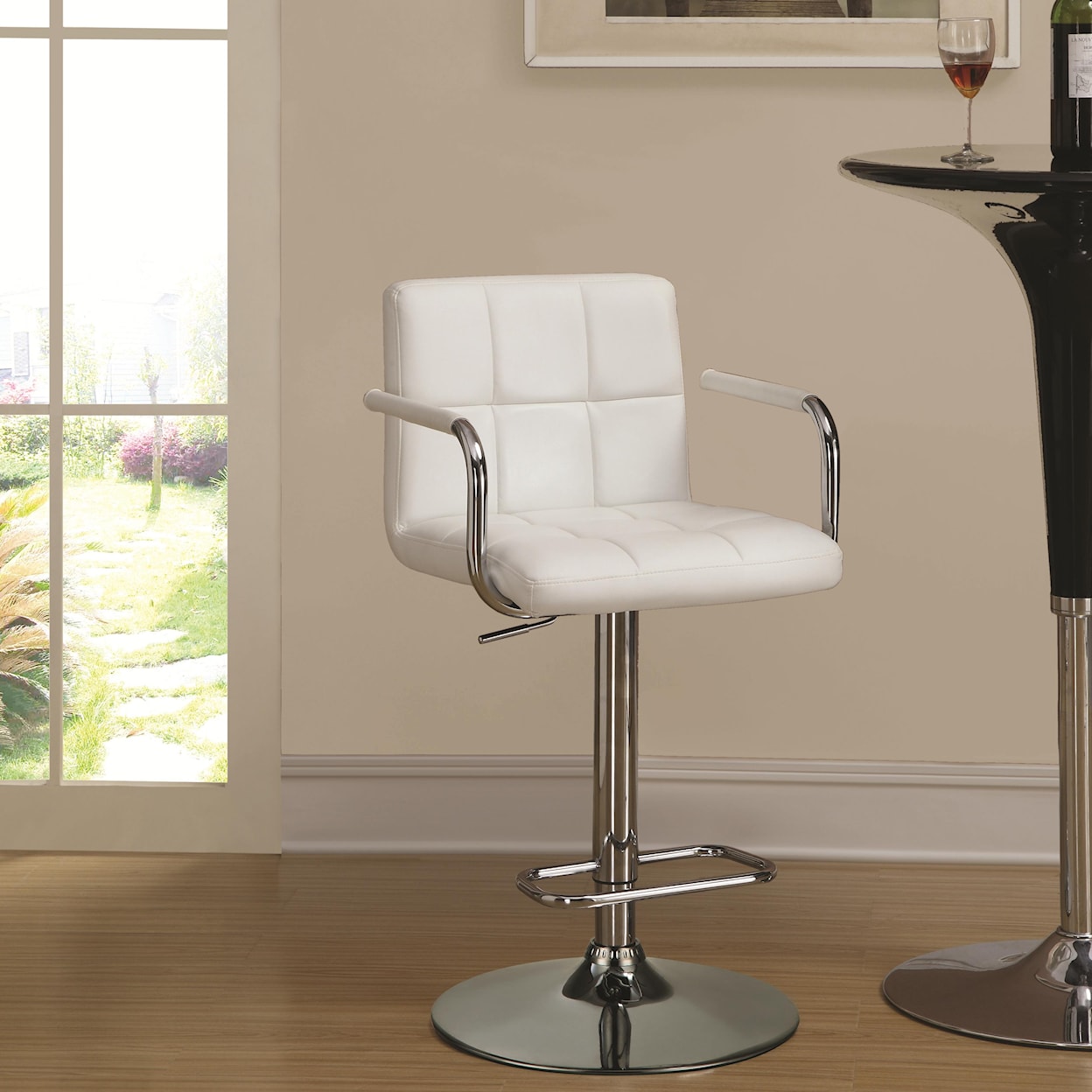 Coaster Dining Chairs and Bar Stools Adjustable Bar Stool