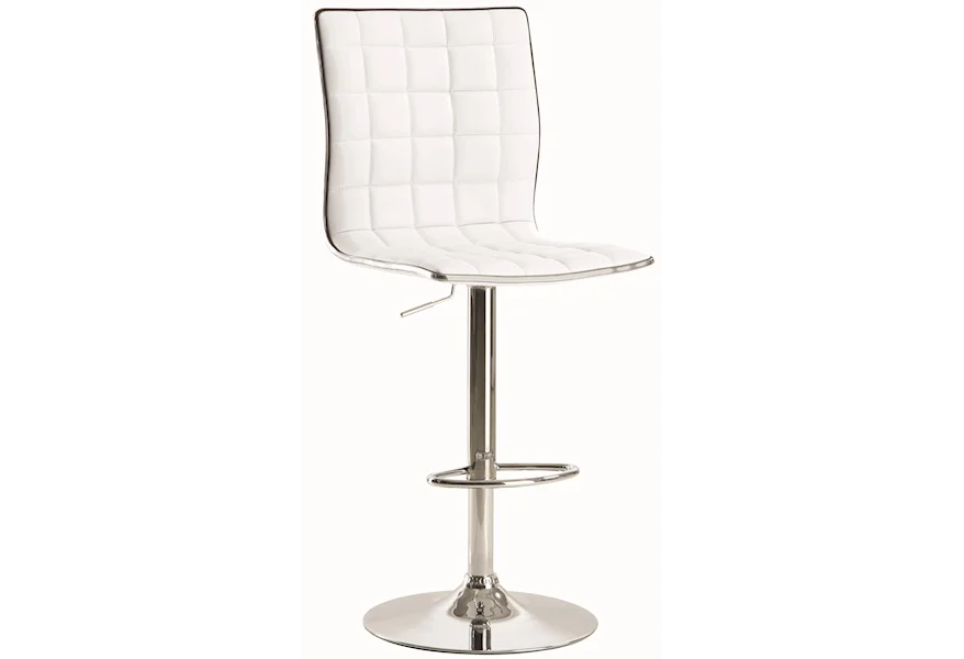 Dining Chairs and Bar Stools Adjustable Bar Stool by Coaster at Suburban Furniture