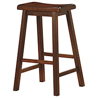 29" Wooden Bar Stool