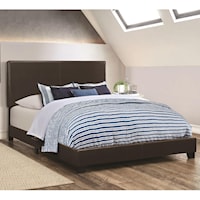 BROWN BYCAST FULL BED |