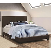 BROWN BYCAST KING BED |