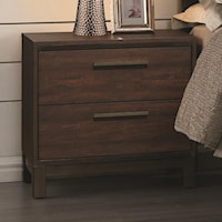 Nightstand with Two Dovetail Drawers