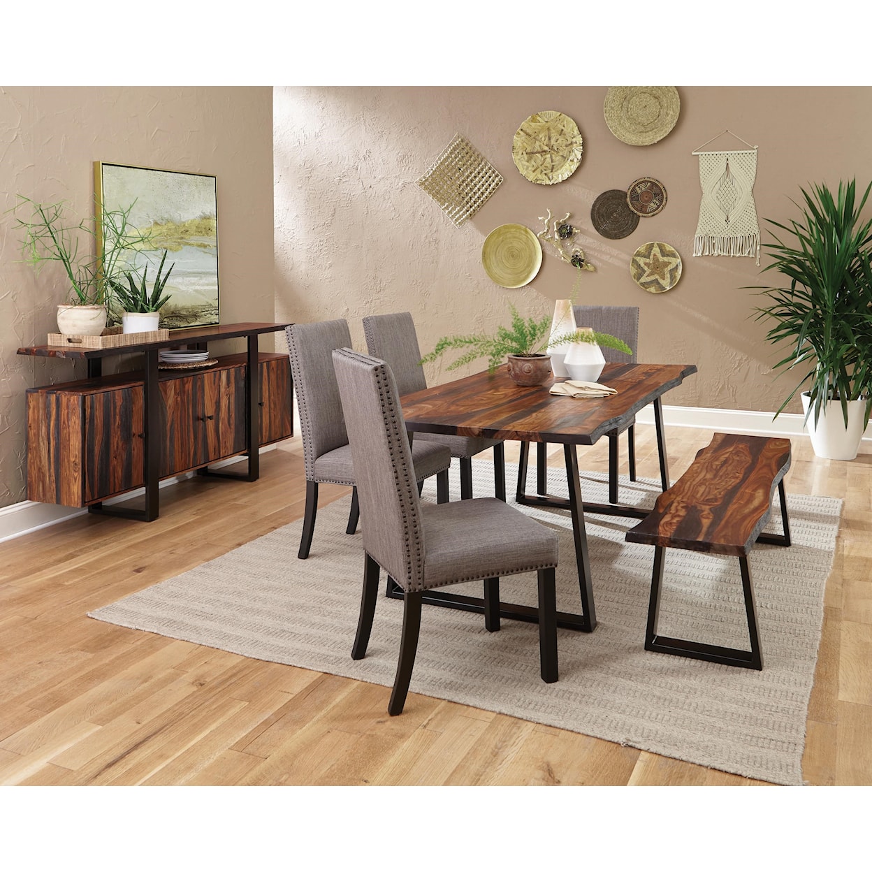 Coaster Everyday Ditman Rustic Dining Table