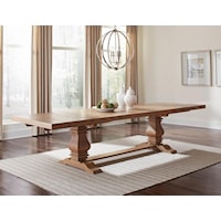 Rectangular Double Pedestal Dining Table