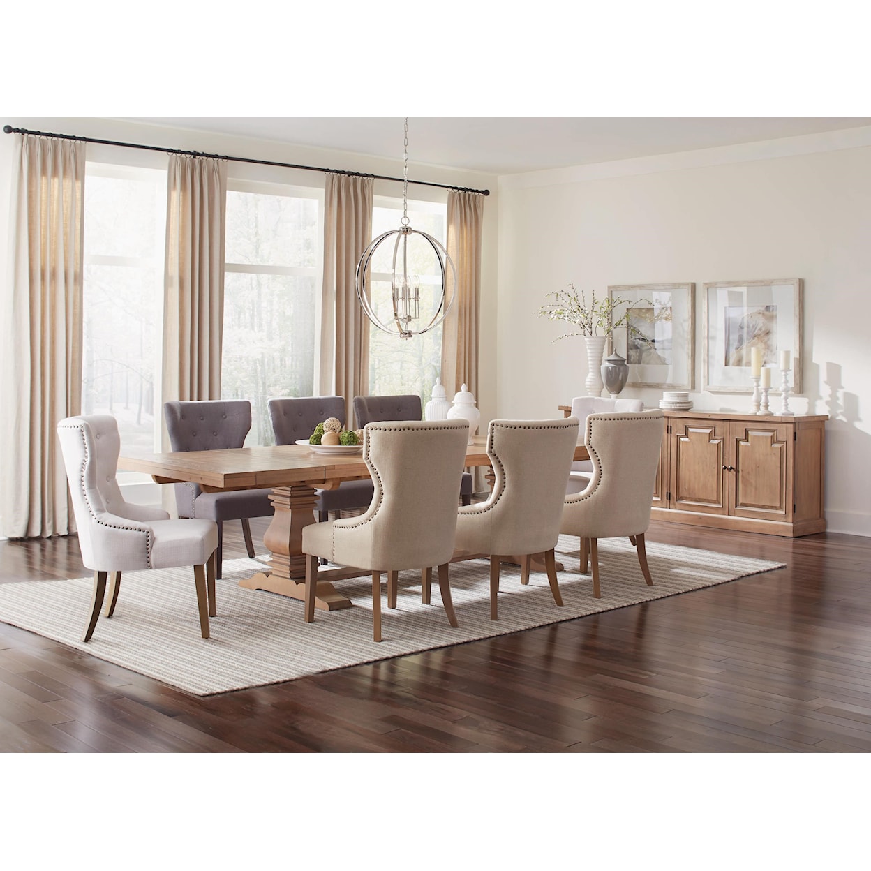 Coaster Florence 10-Piece Dining Set