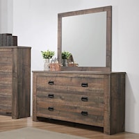 Dresser and Mirror