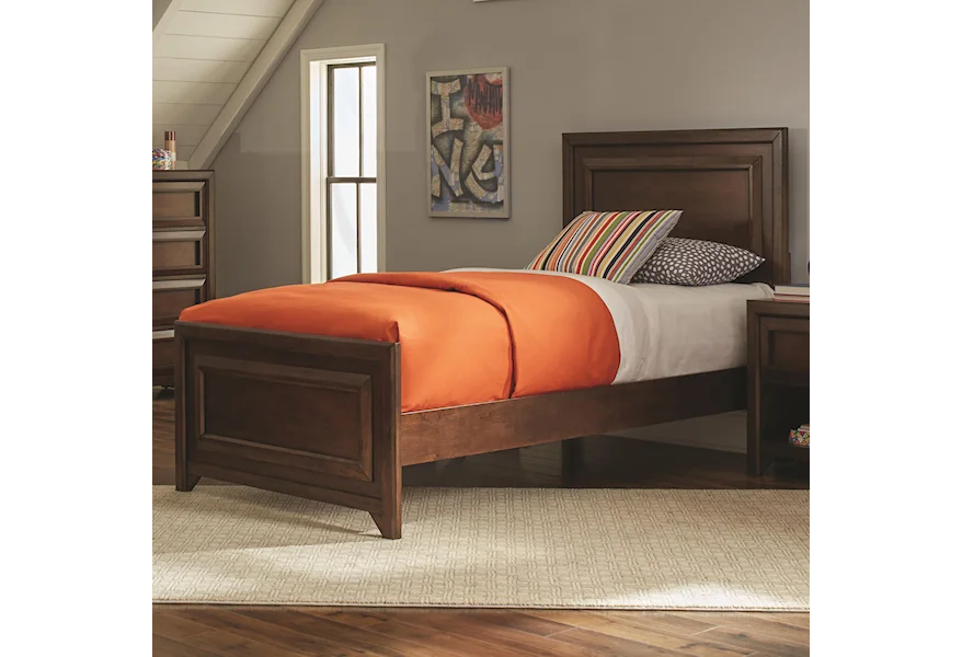 Greenough Twin Bed by Coaster at Lapeer Furniture & Mattress Center