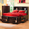 Coaster Phoenix Queen Bookcase Bed