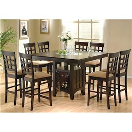 9 Piece Counter Height Dining Set