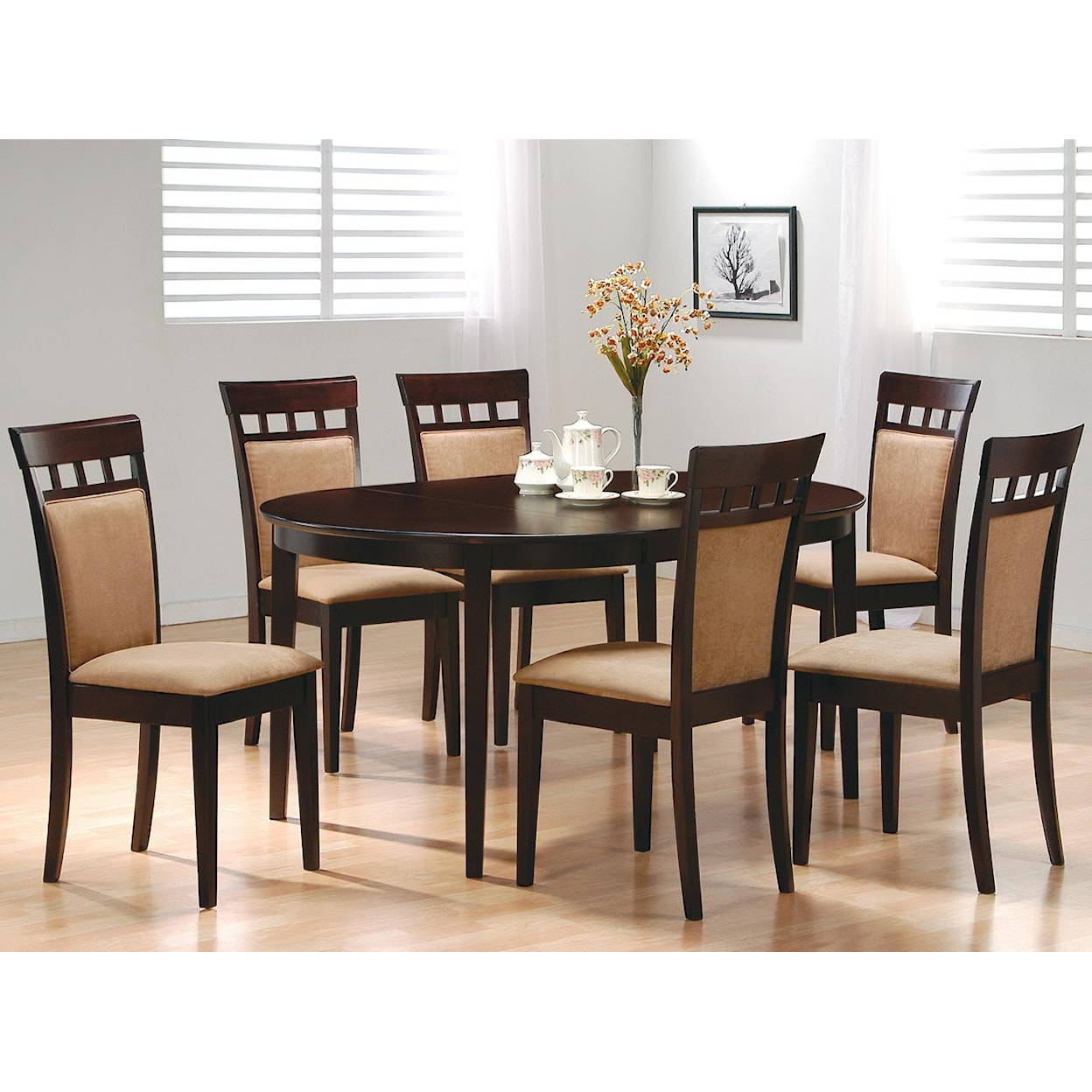 Coaster Mix & Match 7pc Dining Room Group
