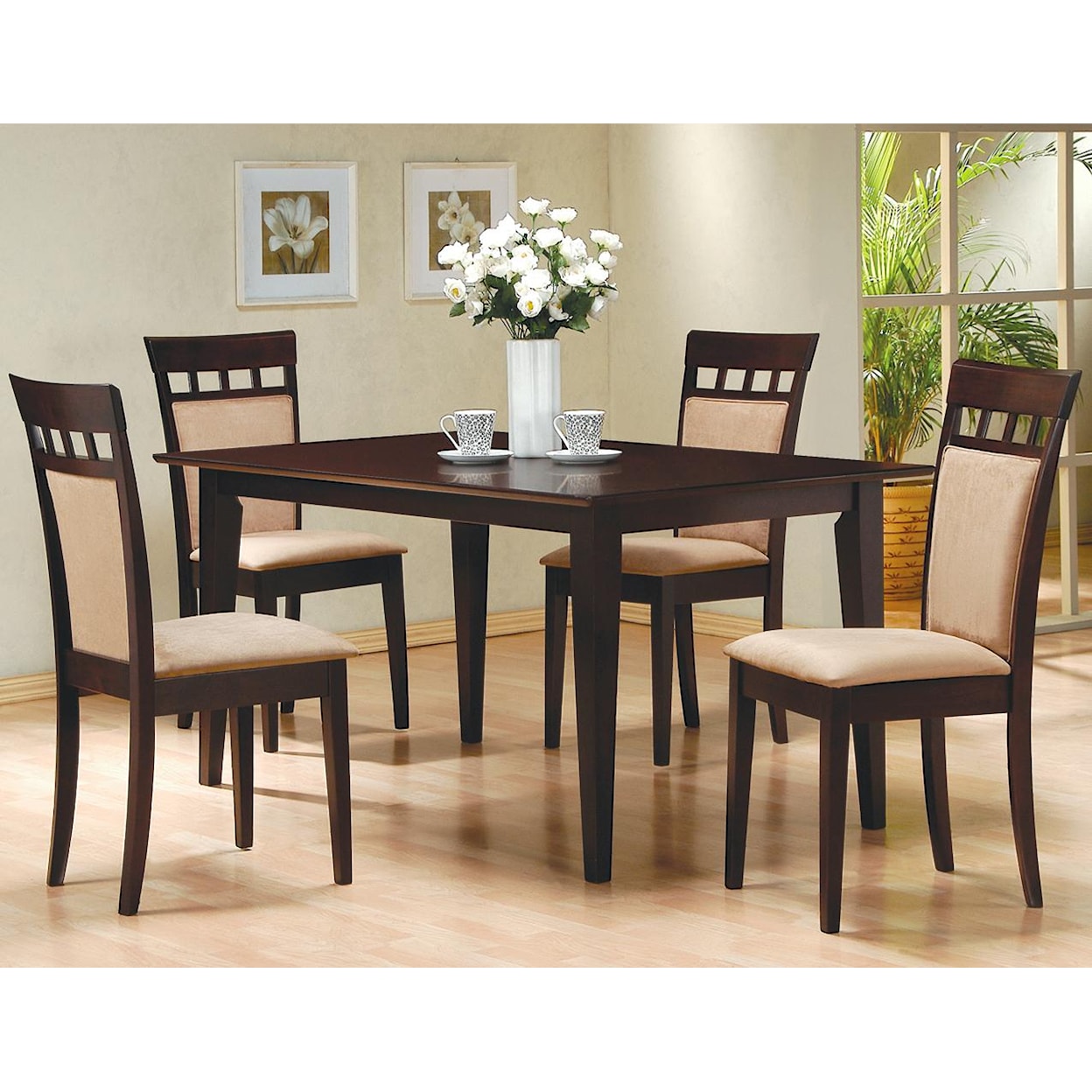 Coaster Mix & Match 5 Piece Dining Set