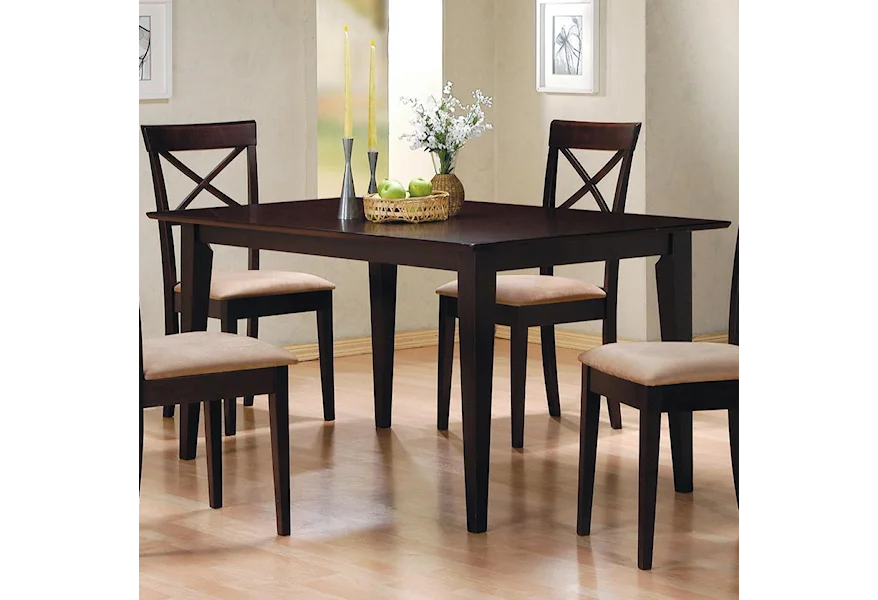 Mix & Match Dining Table by Coaster at A1 Furniture & Mattress