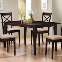 Rectangle Leg Dining Table