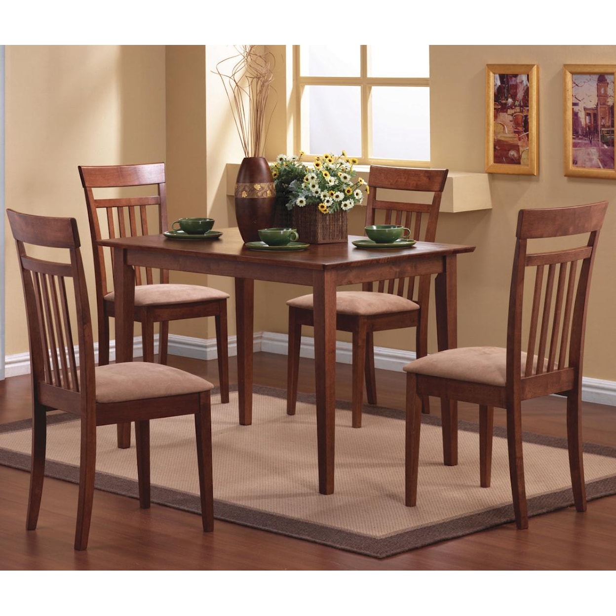 Coaster Mix & Match 5 Piece Dining Set