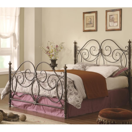 Queen Iron Bed