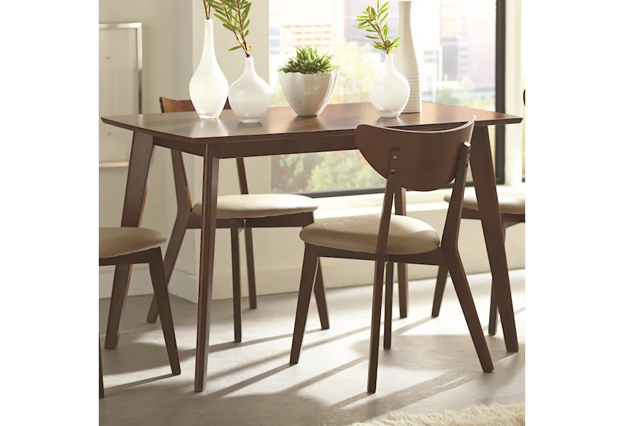 Kersey Dining Table by Coaster at A1 Furniture & Mattress