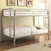 Coaster Metal Beds Twin Bunk Bed