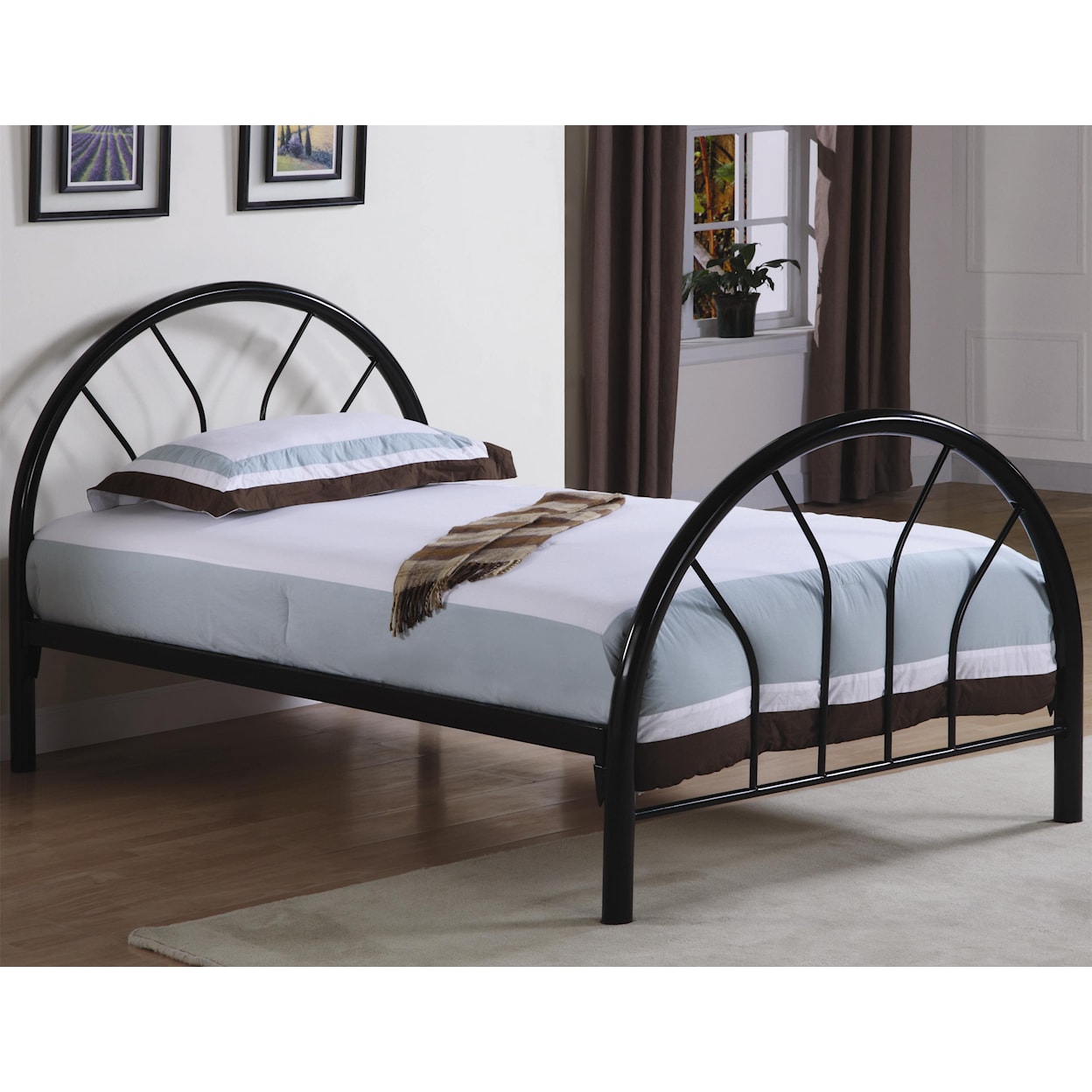 Coaster Metal Beds Twin Metal Bed