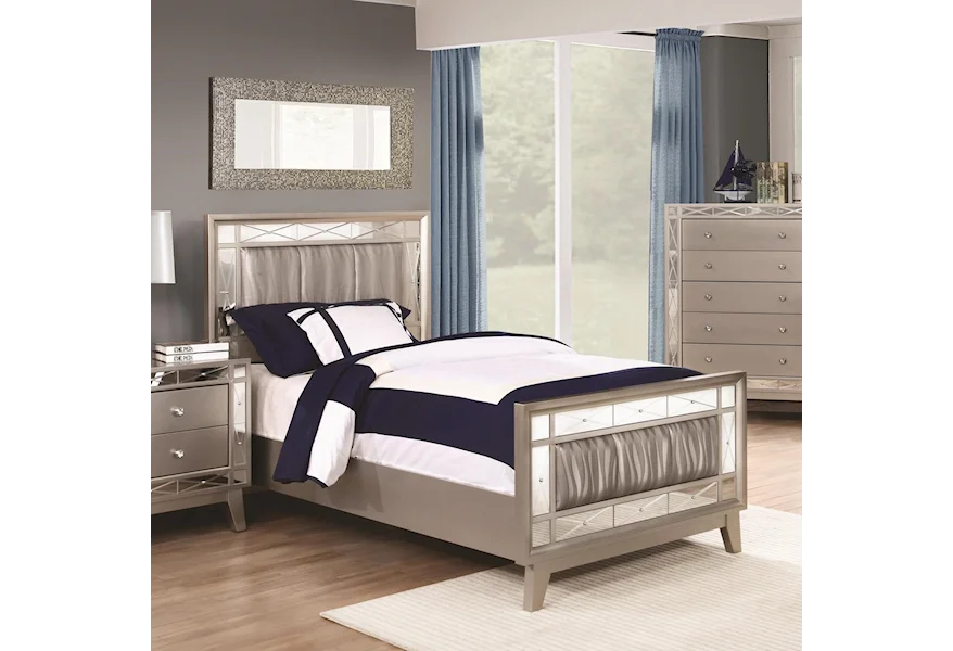 Leighton Twin Bed by Coaster at Lapeer Furniture & Mattress Center