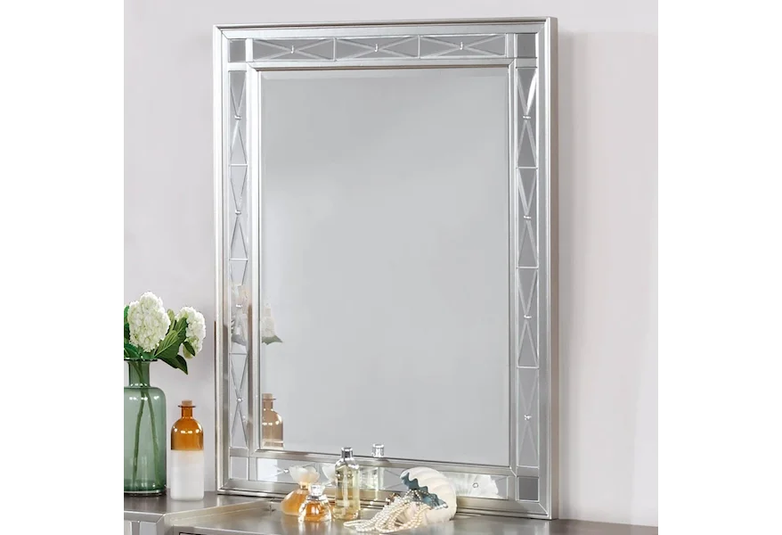Leighton Vanity Mirror by Coaster at Lapeer Furniture & Mattress Center