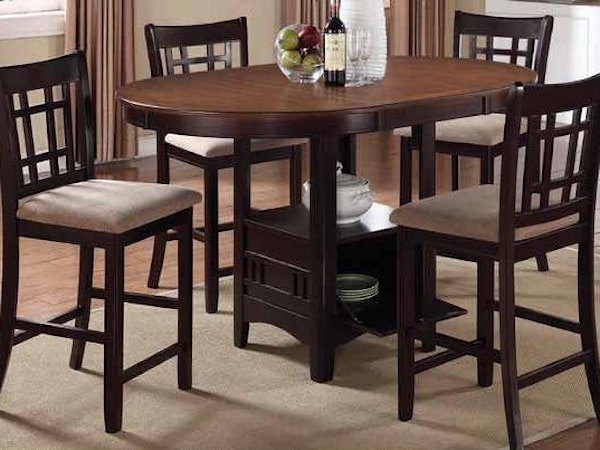 5 Piece Counter Height Table Set