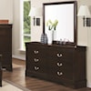 Coaster Louis Philippe 202 Dresser & Mirror