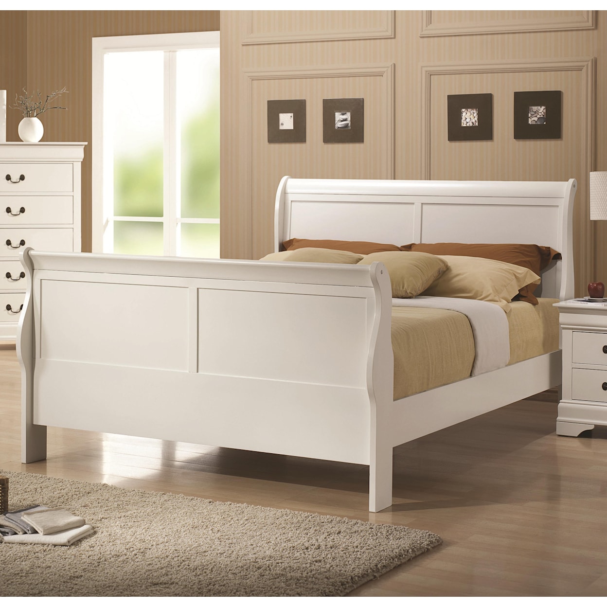 Coaster Louis Philippe 204 Twin Bed