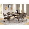 Coaster Malone 7pc Dining Room Group
