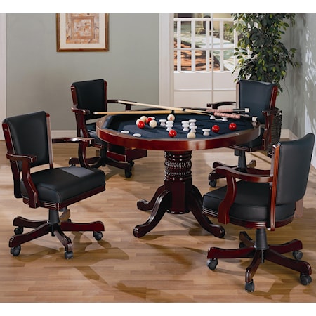 5 Piece Game Table Set
