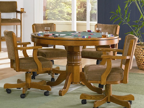 5 Piece Game Table Set