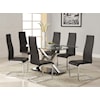 Coaster Furniture Modern Dining Black Dining Chair