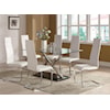 Coaster Modern Dining White Dining Chair
