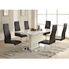 Coaster Modern Dining 7 Piece Table & Chair Set