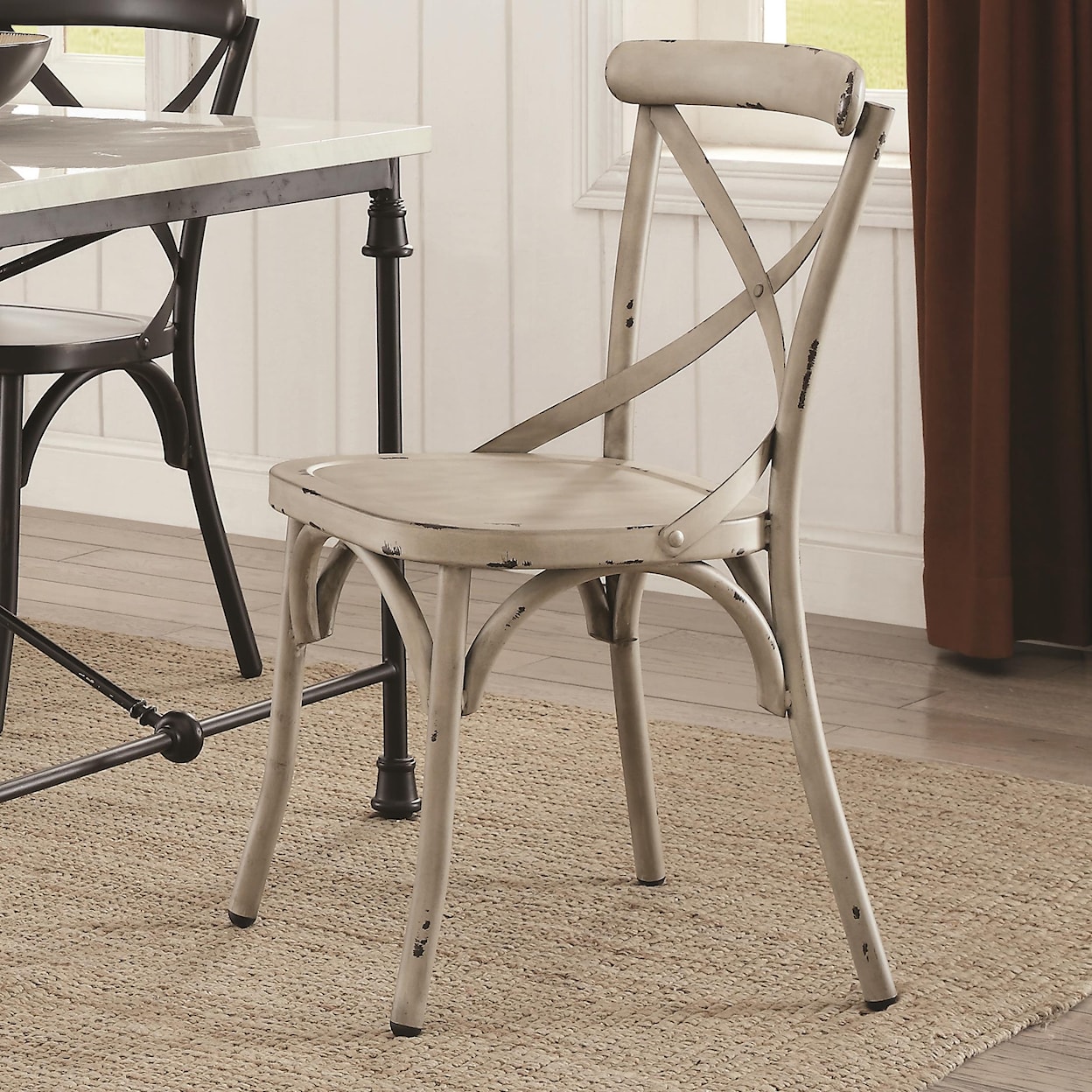 Coaster Furniture Nagel Dining Chair White