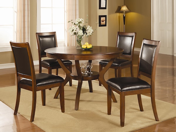 5 Piece Table and Chair Set