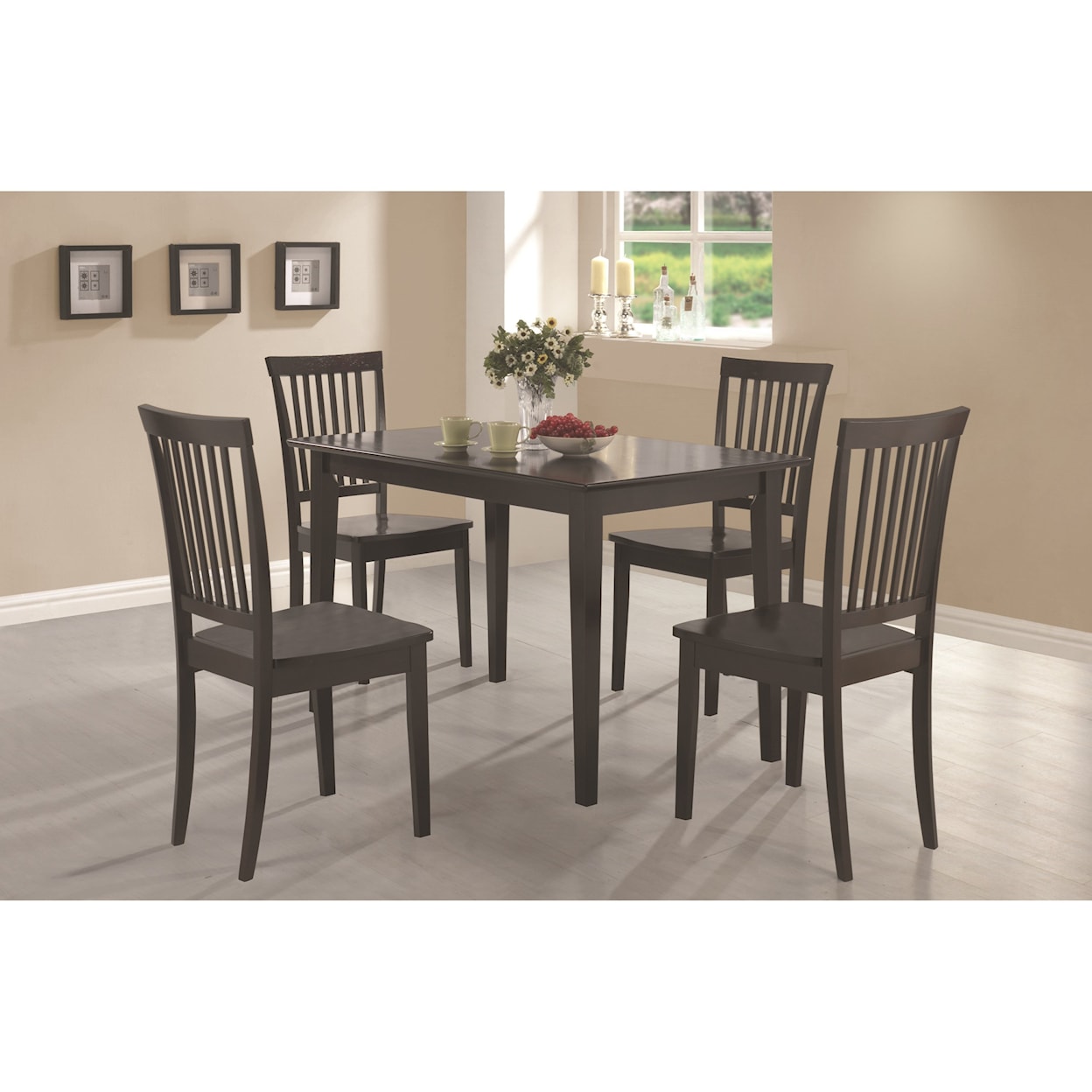 Michael Alan CSR Select Oakdale 5 Piece Dining Set