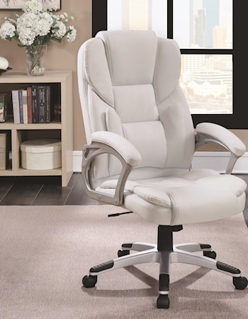 WHITE OFFICE  CHAIR |